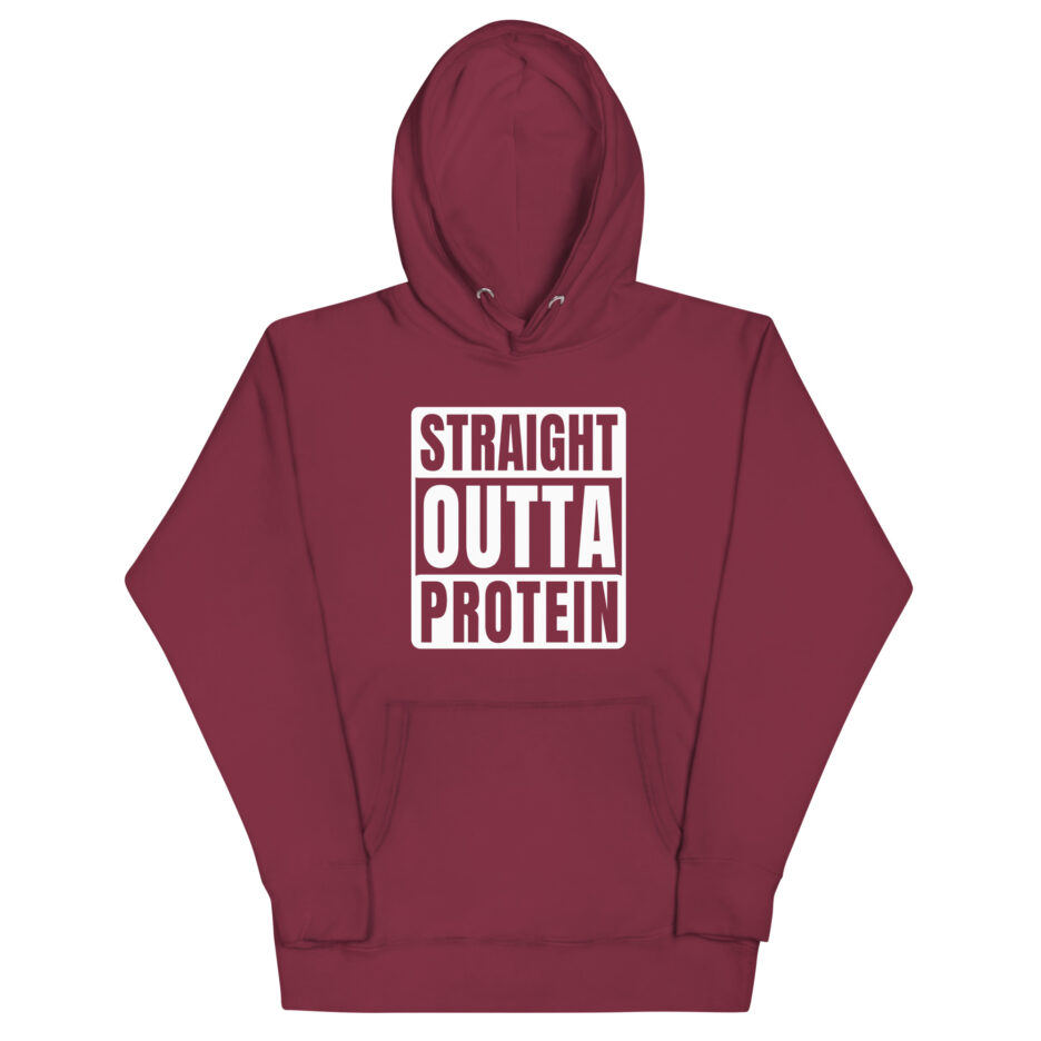 Straight Outta Protein Hoodie